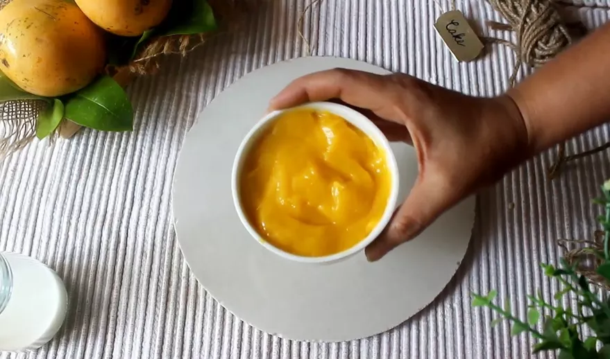 Mango Rava Cake Recipe